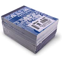 Talonario Mini Factura. 40 juegos por Duplicado . Tamaño 105x148 mm. Papel blanco de 50g y amarillo de 55g (12 unidades)